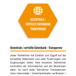 1. Dezentrale / verteilte Datenbank – Transparenz 