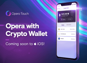 Krypto-Funktionen für Opera Browser für iPhone und iPad (Quelle: Opera)