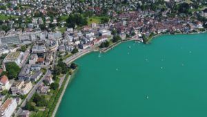 Zug, Schweiz von oben