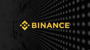 Bild mit Logo von Binance
