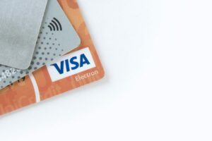 Abbildung einer Visa Kreditkarte