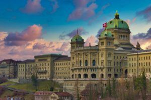 Bundeshaus in Bern, Schweiz