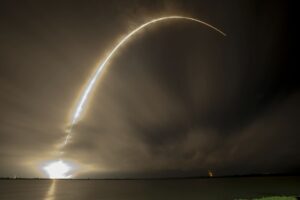 Raketenstart als Synonym für den Bitcoin-Kurs