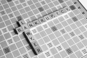 Scrabble Spiel mit Wörtern