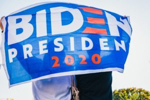 Anhänger von Joe Biden