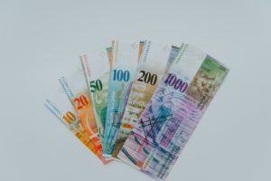 Abbildung der Euro-Banknoten