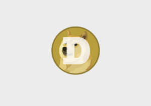 Logo der Kryptowährung Dogecoin
