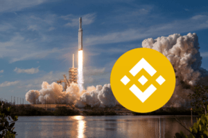 Raketenstart als Symbolbild für den Kurs vom BNB Coin