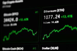 Screenshot vom Kurs von Ethereum