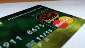 Abbildung einer Mastercard Kreditkarte