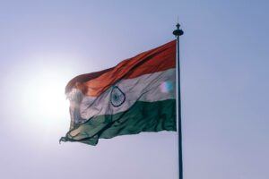 Flagge von Indien