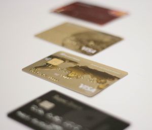 Verschiedene VISA Kreditkarten
