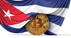 Bitcoin und die Flagge von Kuba