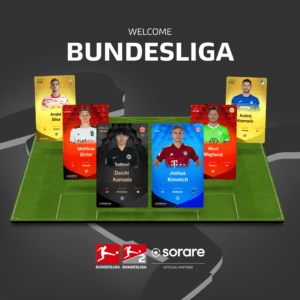 Sorare verkündet Partnerschaft mit 1. und 2. Bundesliga
