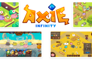 Screenshots und Logo von Axie Infinity