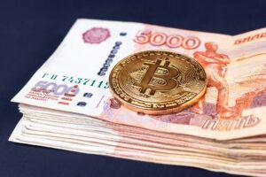 Bitcoin Handelsvolumen in Russland explodiert nach Sanktionen