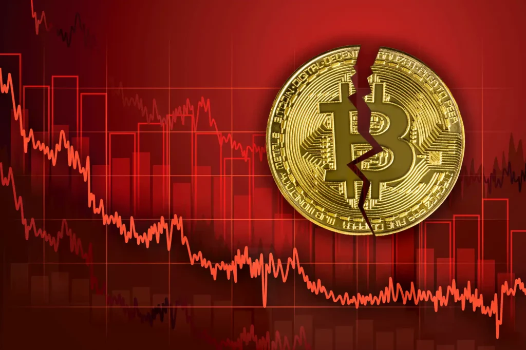 Bitcoin Kurs fällt