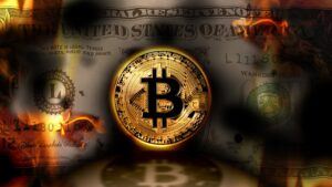 Bitcoin vor brennendem US-Dollar