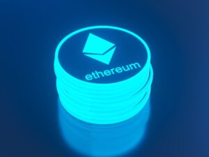Ethereum Coins Symbolbild