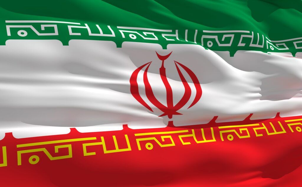 Iran Flagge