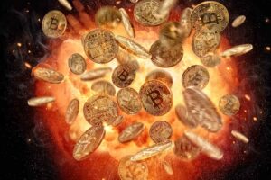 Bitcoin Gefahrengut Explosion