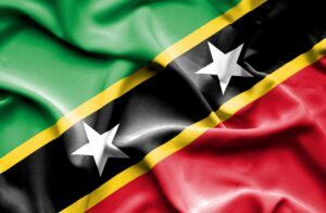 St Kitts und Nevis Flagge
