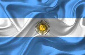 Flagge von Argentinien