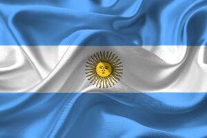 Flagge von Argentinien