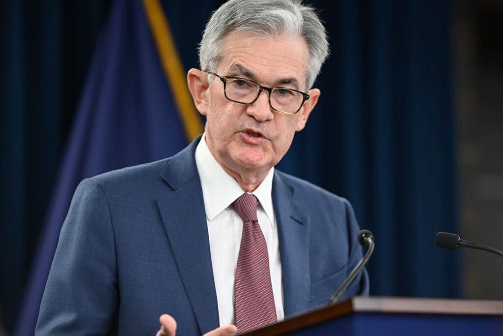 Bitcoin Kurs und Kryptomarkt reagieren auf Rede von FED-Chef Powell Titelbild