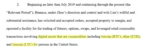CFTC Kryptowährungen Commodities