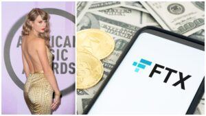 Taylor Swift FTX Titelbild Bildmontage
