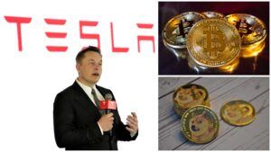 Quellcode-Mysterium: Was planen Elon Musk & Tesla mit Bitcoin und Dogecoin? Titelbild