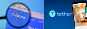 Täuscht Coinbase Kunden mit USDC Tether-Berater beschwert sich Titelbild