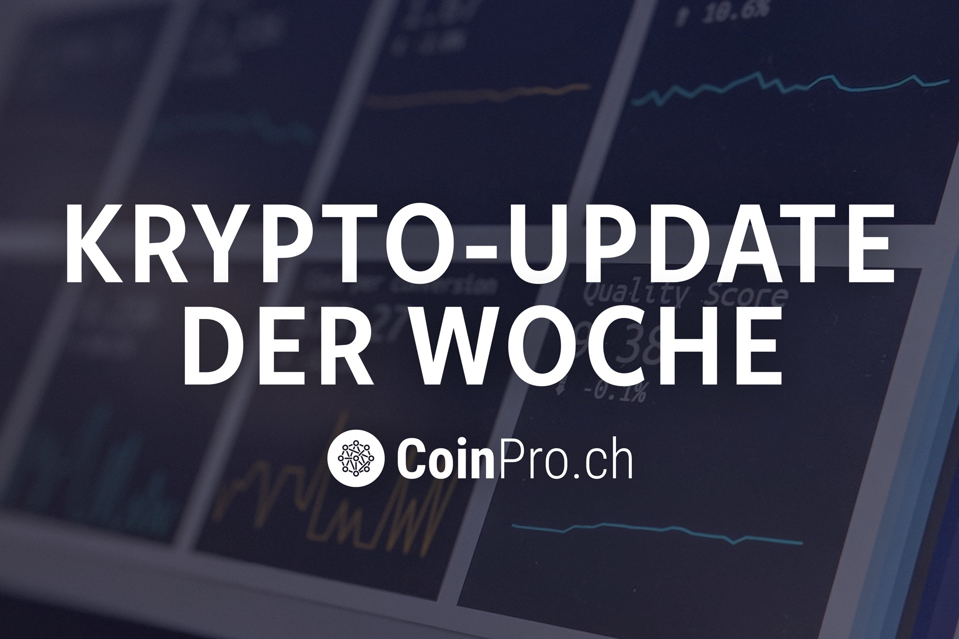 Kurs-Update: Leichte Uptrendphase für Bitcoin und Ethereum - CoinPro.ch