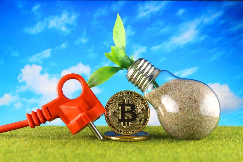 BTC klimaschädlich Darum ist Bitcoin erneuerbaren Energien förderlich Titelbild