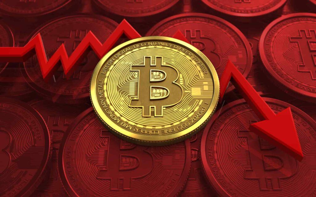 Bitcoin Kurs weiter im Sinkflug BTC fällt unter 39.000 US-Dollar Titelbild