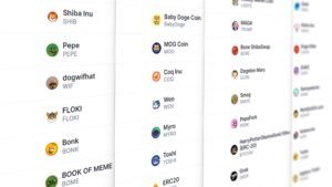 Diese Memecoins erobern aktuell den Kryptomarkt Titelbild