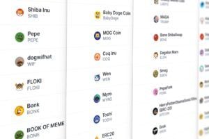 Diese Memecoins erobern aktuell den Kryptomarkt Titelbild