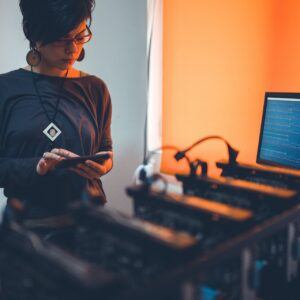 Bitfarms mining weniger effektiv.