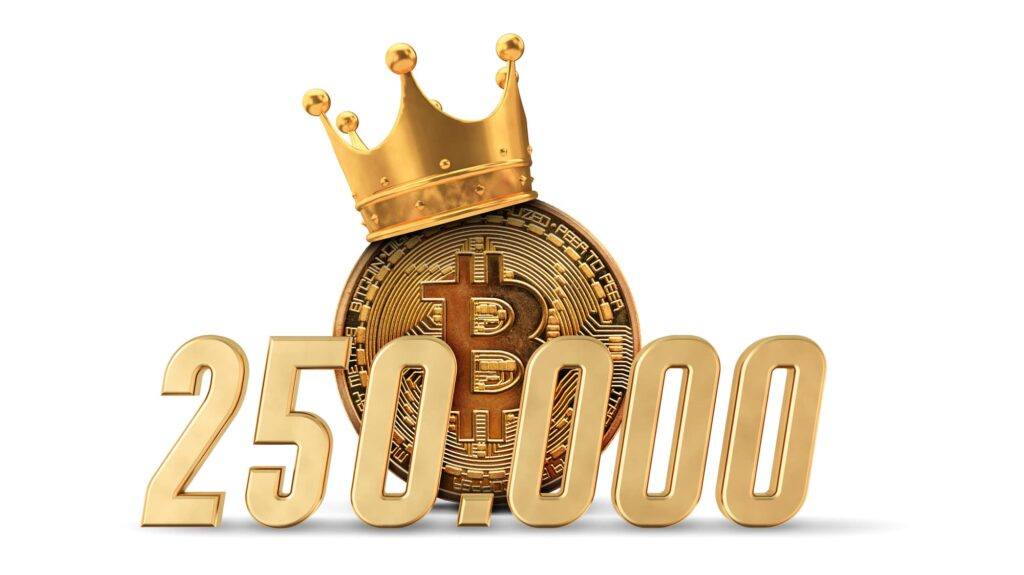 Bitcoin Kurs: So erreicht er 2025 ein ATH bei 250.000 US-Dollar Titelbild
