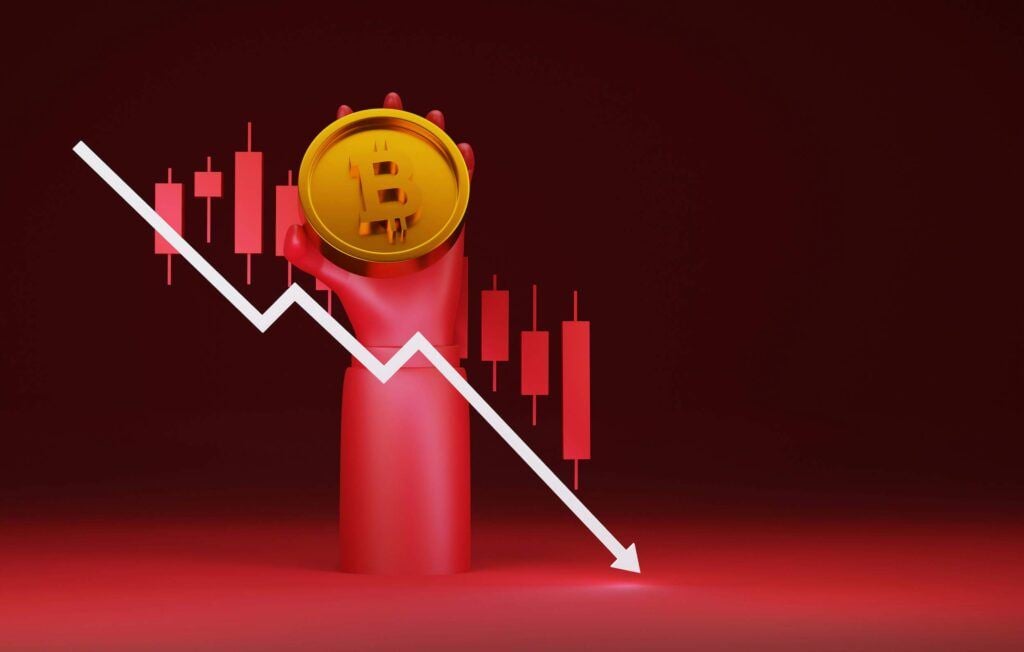 Bitcoin-Kurscrash um 13 %: Darum sinken BTC und Co. massiv Titelbild