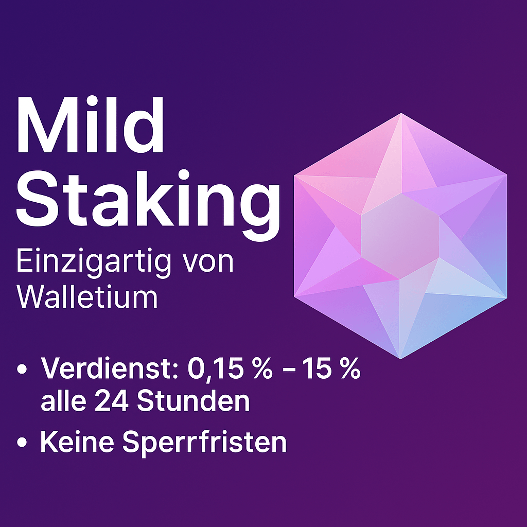 Walletium präsentiert Mild Staking