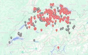 Spar Filialen Schweiz Krypto Annahme vor Ort