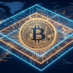 Bitcoin Abbildung auf verschiedenen Schichten um Layer 2 zu symbolisieren