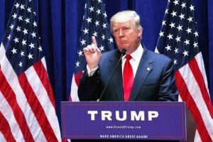 Krypto gegen Banken: Diese überraschende Position bezieht Donald Trump Titelbild