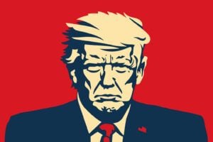 Abbildung von Donald Trump