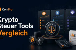 Krypto Steuer Tool Vergleich 2026: Die besten Cointracking Tools Krypto Steuer Tool Vergleich Titelbild