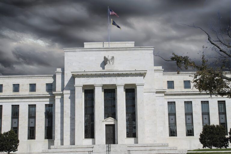 Bild eines Gebäudes der Federal Reserve (FED) in den USA